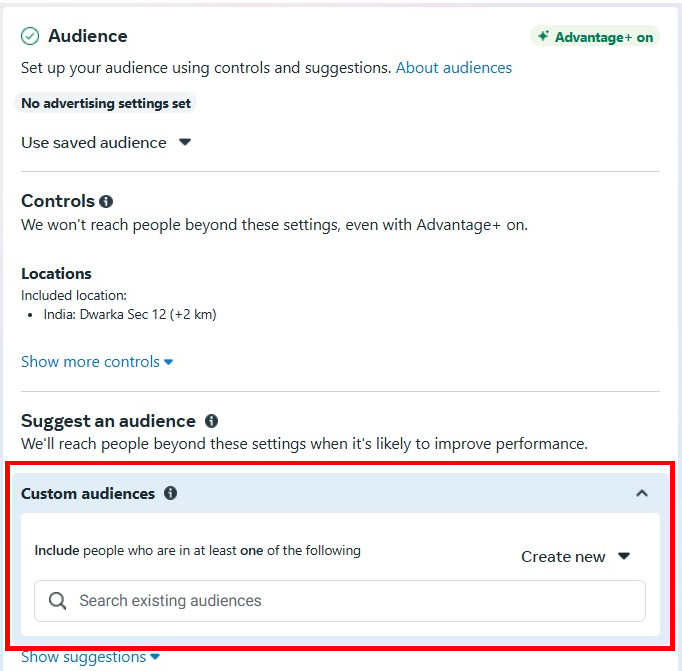 Facebook Ad Custom Audiences