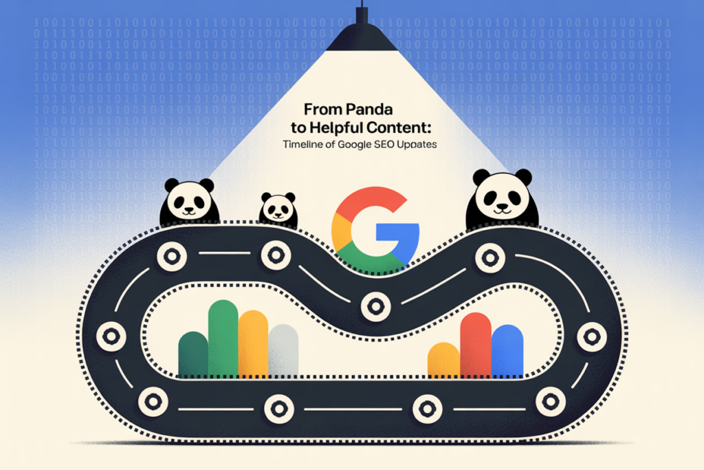 From Panda to Helpful Content: Timeline of Google SEO Updates