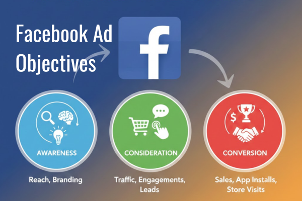 What are Different Types of Facebook Ads Campaign Objectives