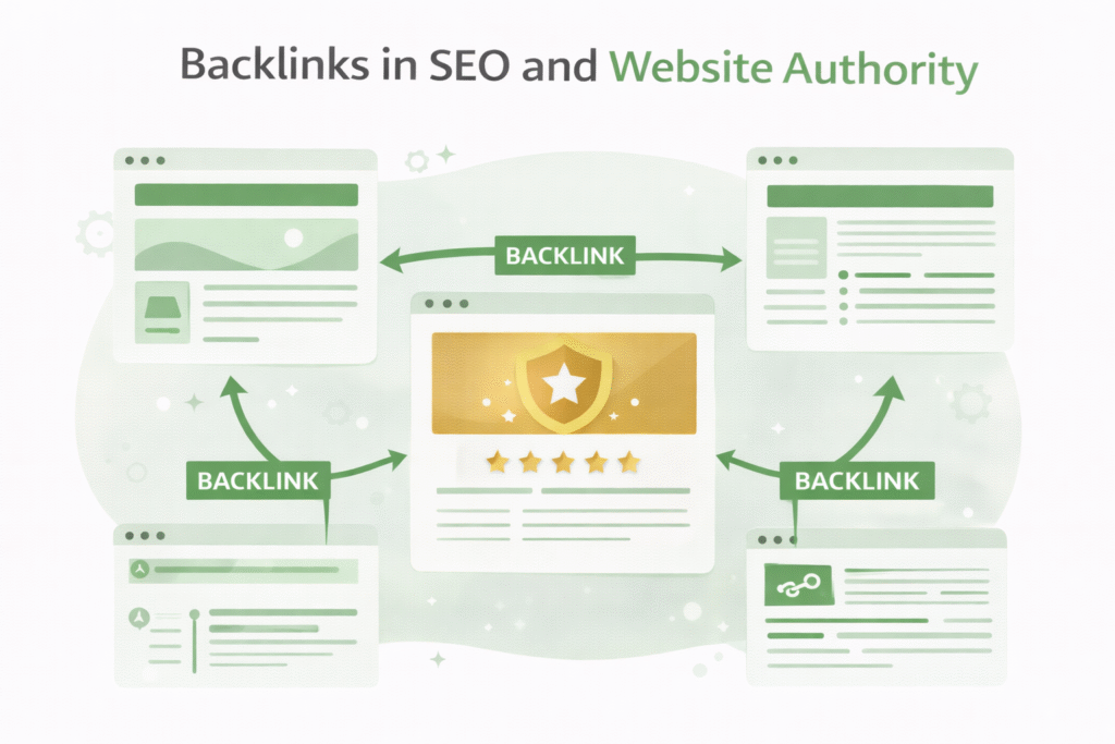 Backlinks in SEO and website authority - RKDMT