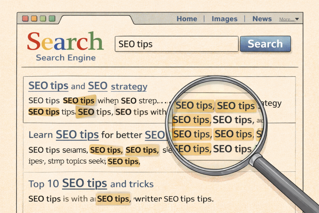 How keywords were used in early search engine optimization- RKDMT