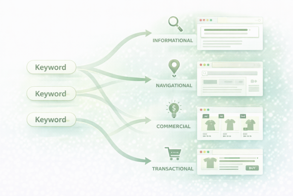 Mapping keywords to user intent instead of focusing on keyword density - RKDMT