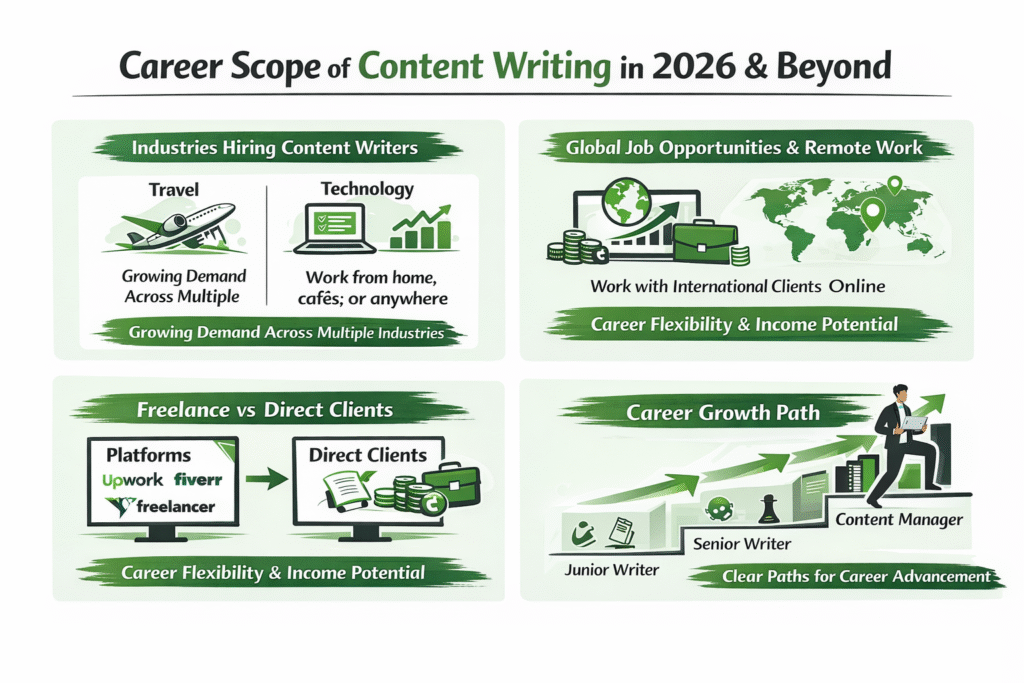 Career scope in content writing in 2026 - RKDMT
