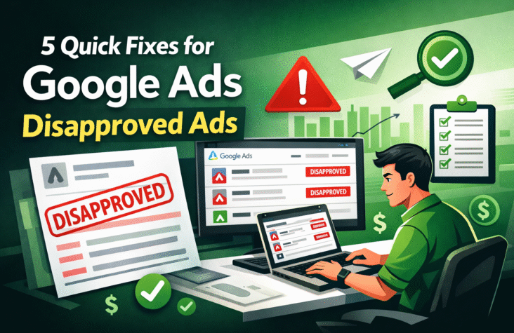 5 Quick Fixes for Google Ads Disapproved Ads
