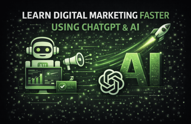 Learn Digital Marketing Faster Using ChatGPT & AI