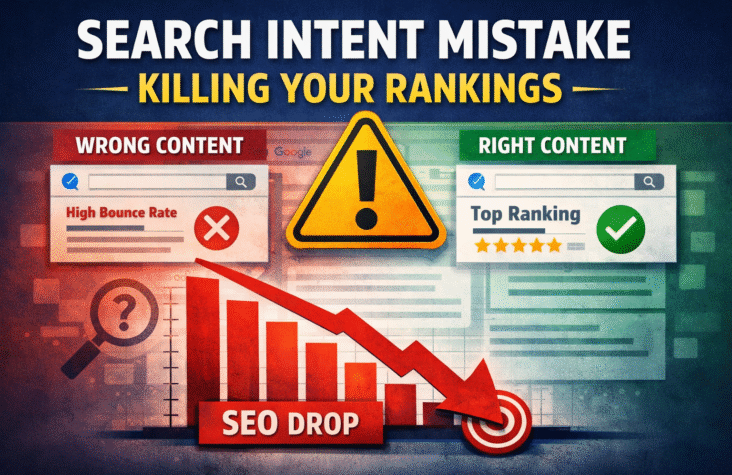 Search Intent Mistake Killing Your Rankings