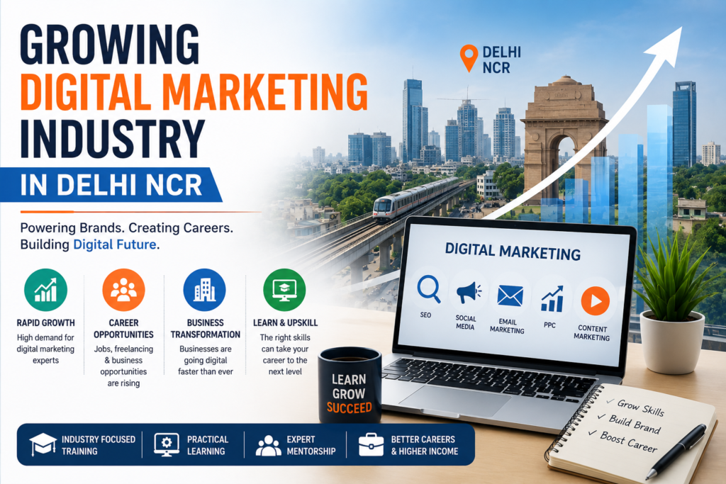 Growing Digital Marketing Industry in Delhi NCR