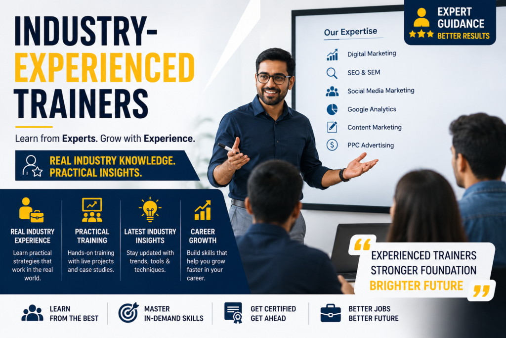 Industry-Experienced Trainers
