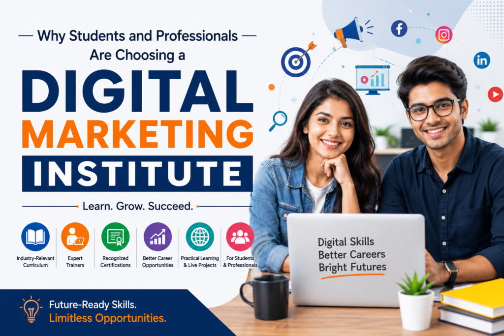 Why Students and Professionals Are Choosing a Digital Marketing Institute