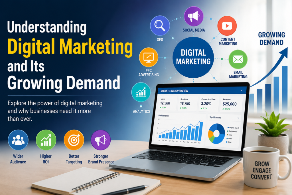 Understanding Digital Marketing and Its Growing Demand