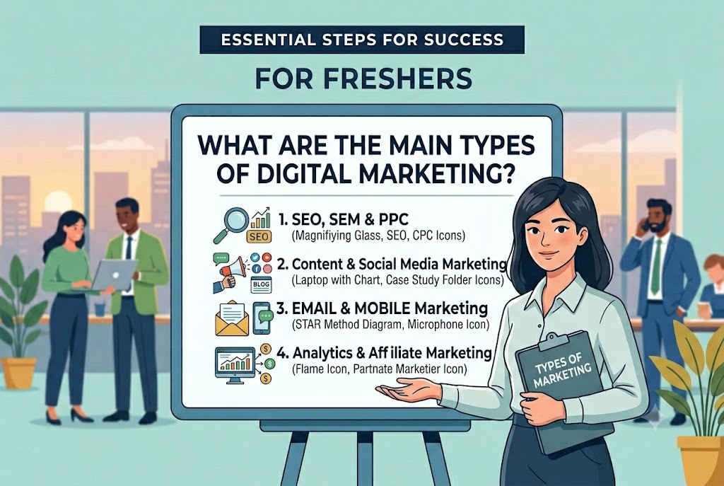 2. What Are the Main Types of Digital Marketing?